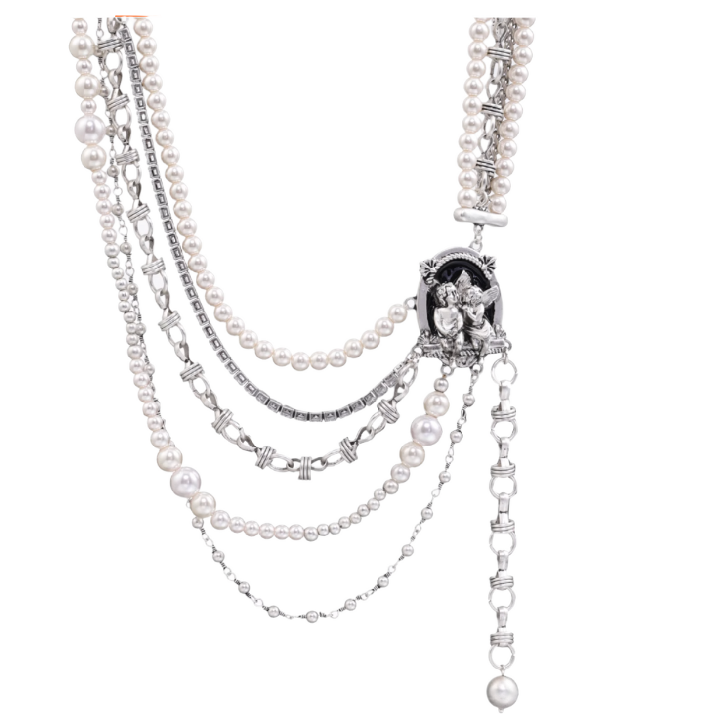 Multi-layer Pearl Choker