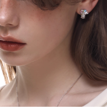 Sterling Silver Bouquet Earrings