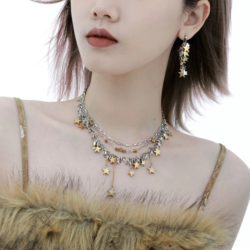 Stargleam Cascade Necklace