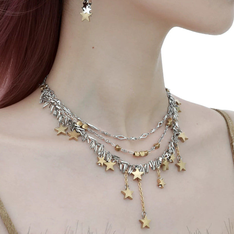 Stargleam Cascade Necklace