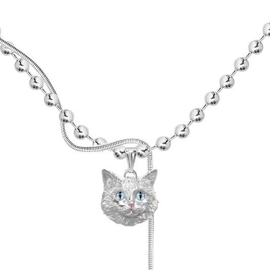 Y2K Cat Necklace